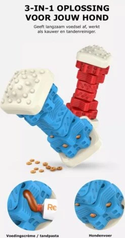 3-in-1 Hondenkauwbot - Gebitsverzorging - IQ Training - Voedsel Afgifte Functie - Geometrisch Ontwerp - Duurzaam & Milieuvriendelijk - Kauwbot - Honden - Hondenbot - Rood 14 3-in-1 Hondenkauwbot - Gebitsverzorging - IQ Training - Voedsel Afgifte Functie - Geometrisch Ontwerp - Duurzaam & Milieuvriendelijk - Kauwbot - Honden - Hondenbot - Rood -Hondenserie Winkel 631x1200