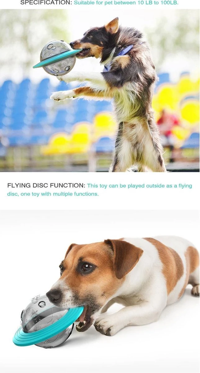 Merkloos Hondenspeeltje UFO Blauw Geschikt Voor Puppy's Tot En Met Grote Honden - Honden Speelgoed - Anti Bijt Speelgoed - Voerbal - Honden Speelgoed Intelligentie - Bijtspeelgoed - Interactieve Hond - Hondenspeeltjes - Traingsbal - Sterk Materiaal - Blauw 8 Merkloos Hondenspeeltje UFO Blauw Geschikt Voor Puppy's Tot En Met Grote Honden - Honden Speelgoed - Anti Bijt Speelgoed - Voerbal - Honden Speelgoed Intelligentie - Bijtspeelgoed - Interactieve Hond - Hondenspeeltjes - Traingsbal - Sterk Materiaal - Blauw - Afbeelding 6