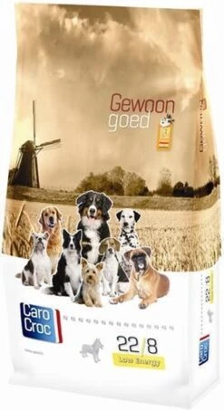 Carocroc Low Energy 22/8 - Hondenvoer - 15 Kg -Hondenserie Winkel 655x1200