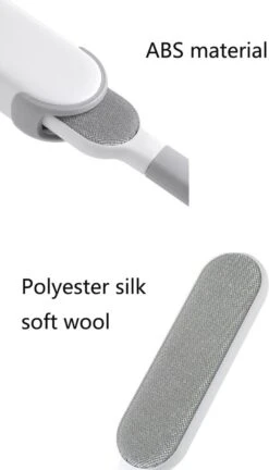 IGOODS - Pet Hair Remover - Hond & Kat Roller Brush - Dubbelzijdig Bont Ontharingsgereedschap Met Zelfreinigende Basis - Reismaatborstel - Voor Kleding - Bank - Tapijt - Autostoel GRIJS -Hondenserie Winkel 686x1200 1