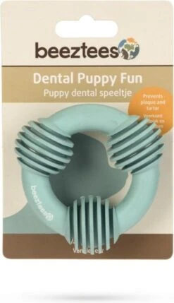 Beeztees Rubber Dental Ring Puppy Groen 8 Cm -Hondenserie Winkel 691x1200