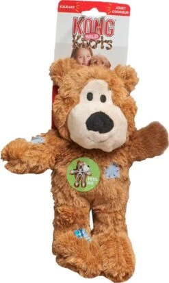 Kong Wild Knots Beer - Hondenspeelgoed - Assorti - M - 25 X 20 X 10 Cm -Hondenserie Winkel 718x1200