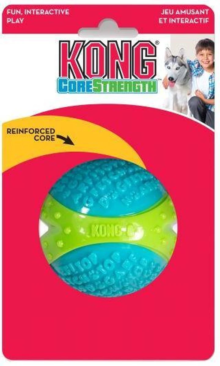 Kong Corestrength Ball 7,5x7,5x7,5 Cm 6 Kong Corestrength Ball 7,5x7,5x7,5 Cm - Afbeelding 4