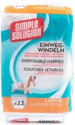 Simple Solution Wegwerp Honden Luier - SMALL 12 ST 38-48 CM -Hondenserie Winkel 723x1200 1