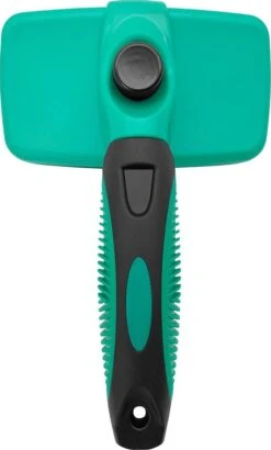 ElegaPet Hondenborstel Groen - Hondenhaar Verwijderen - Kat En Hondenkam - Slickerborstel Hond En Kat - Groomer - Ondervacht Kam Hond - Borstel Hond - Hondenborstel Langharig En Kortharig - Slickerborstel - Anti Klit/Knopen/Huidschilfers -Hondenserie Winkel 723x1200