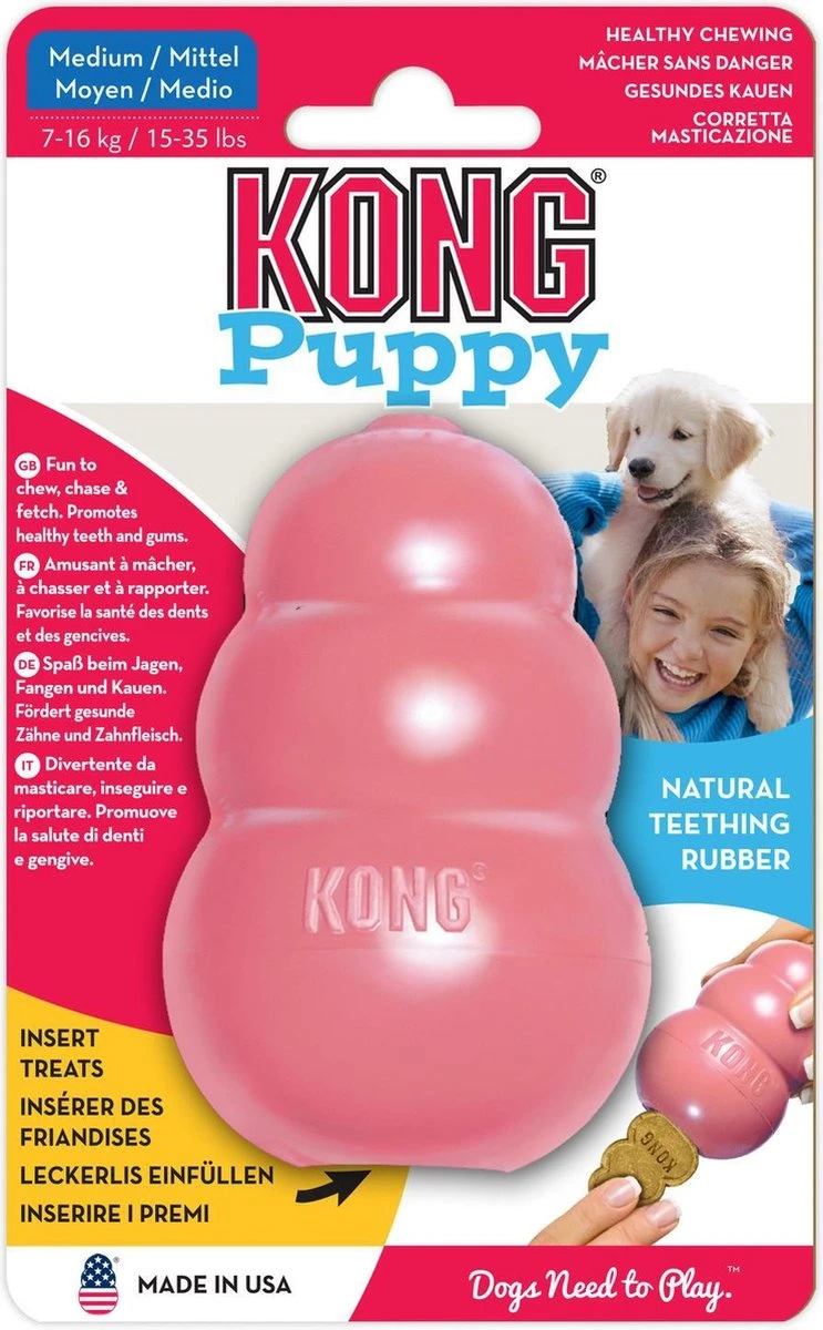 Kong Puppy - Hondenspeelgoed - Assorti - M 8 Kong Puppy - Hondenspeelgoed - Assorti - M - Afbeelding 6