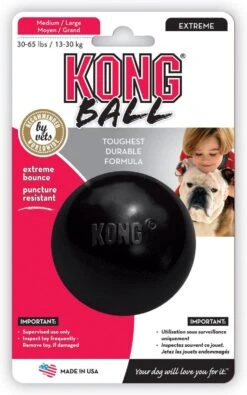 Kong Extreme Bal - Hondenspeelgoed - Zwart - M/L -Hondenserie Winkel 750x1200 5