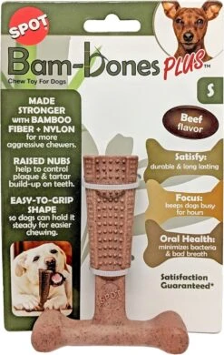 Spot Bam-Bones Plus Easy Grip - Veilig Kauwbot Voor Honden - Speciaal Voor Sterke Kauwers - Verzorgt Het Gebit Van De Hond - Rund Of Kip - S/M/L - Maat: Large, Smaak: Kip 13 Spot Bam-Bones Plus Easy Grip - Veilig Kauwbot Voor Honden - Speciaal Voor Sterke Kauwers - Verzorgt Het Gebit Van De Hond - Rund Of Kip - S/M/L - Maat: Large, Smaak: Kip -Hondenserie Winkel 760x1200