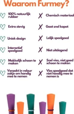 Furmey Zoomies - Honden Speelgoed - Hondenspeeltjes - Kauwbotten Hond - S Groen - 17 Cm -Hondenserie Winkel 775x1200 4