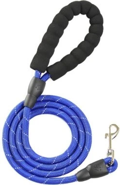 Hondenriem 300cm 3 Meter Extra Sterk Blauw Hond Riem