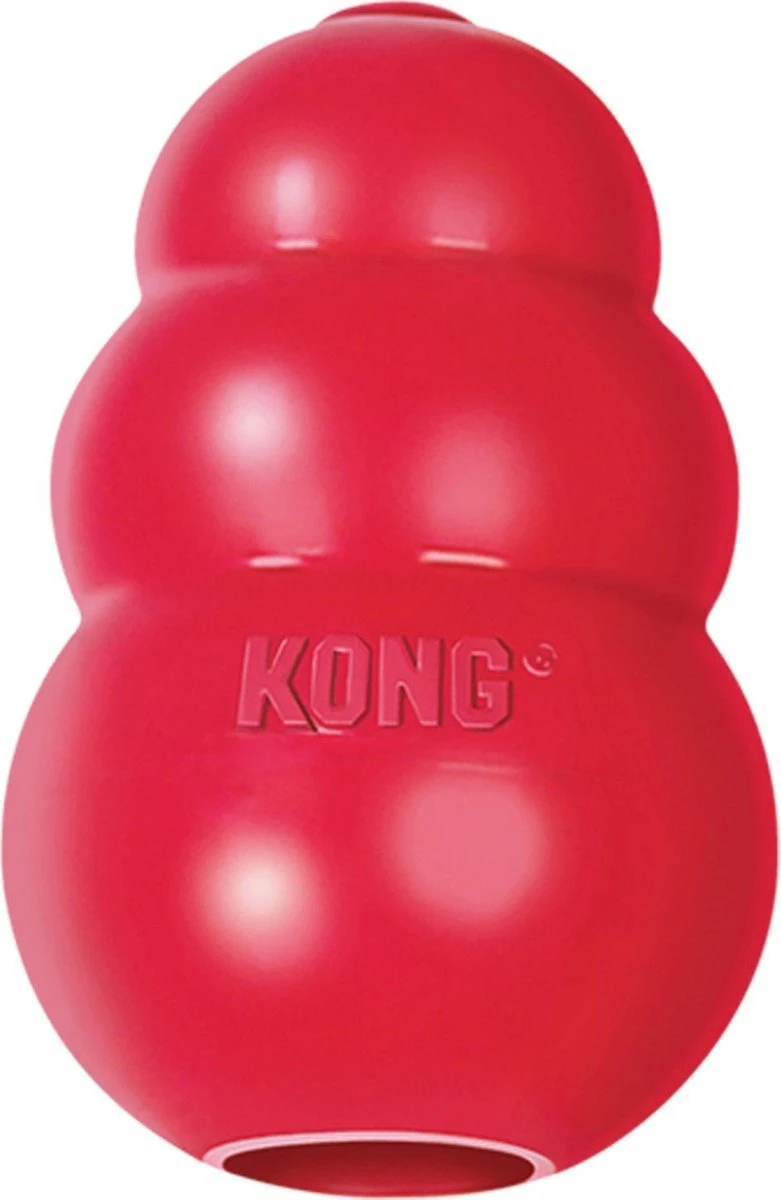 Kong Kauwbot - Hondenspeelgoed - Rood - M 4 Kong Kauwbot - Hondenspeelgoed - Rood - M - Afbeelding 2