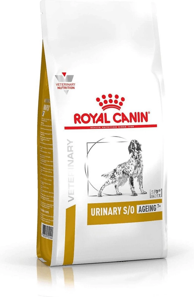 Royal Canin Veterinary Diet Urinary S/O Ageing 7+ Hond 8kg 4 Royal Canin Veterinary Diet Urinary S/O Ageing 7+ Hond 8kg - Afbeelding 2