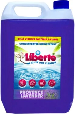 Geurverwijderaar - Liberté All In One Cleaner - Desinfectie - Dieren - Huis - Auto - Kantoor - Schoonmaakmiddel - 5L - Provence Lavender