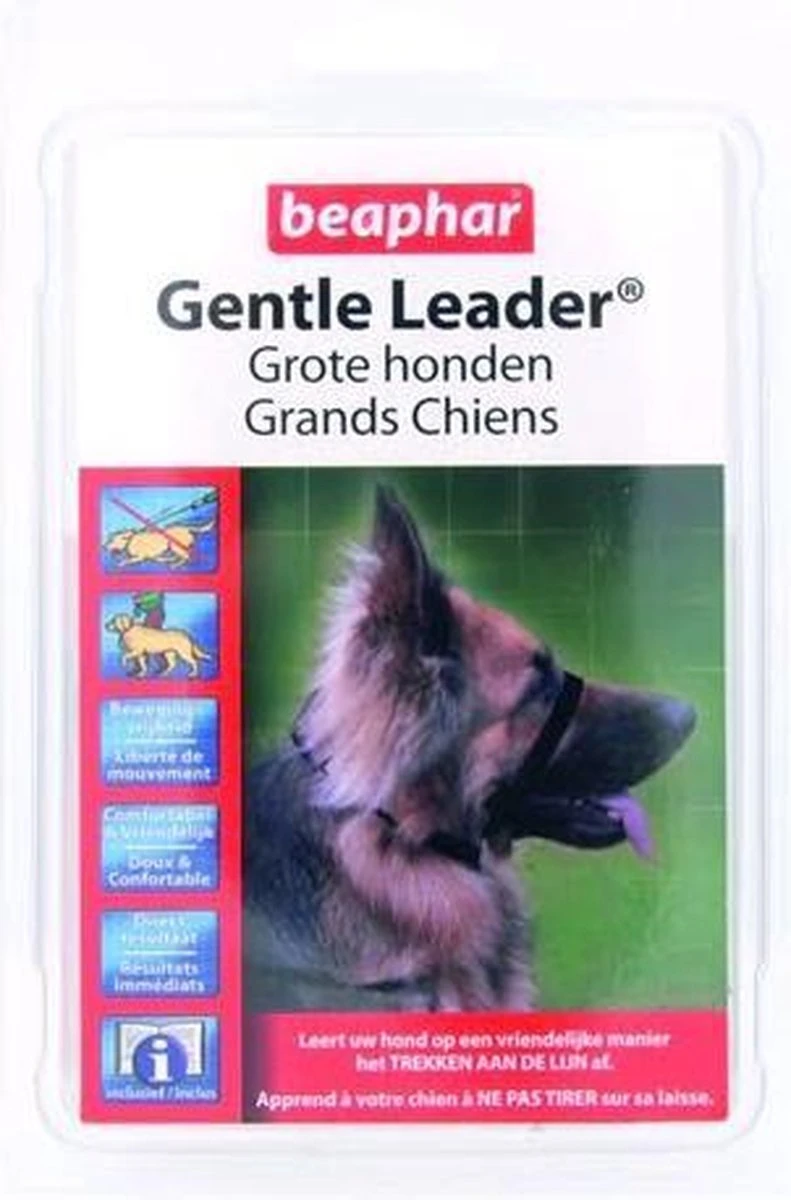 Gentle Leader Hoofdhalster Medium Zwart Beaphar 16 Gentle Leader Hoofdhalster Medium Zwart Beaphar - Afbeelding 14