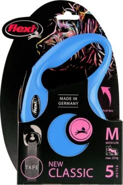 Flexi New Classic Tape - Hondenriem - Blauw - M - 5 M - (<25 Kg) -Hondenserie Winkel 797x1200 3