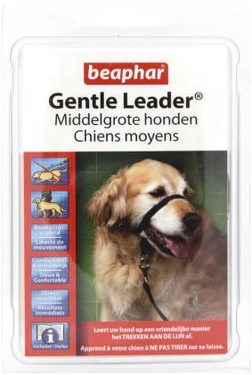 Gentle Leader Hoofdhalster Medium Zwart Beaphar 18 Gentle Leader Hoofdhalster Medium Zwart Beaphar - Afbeelding 16