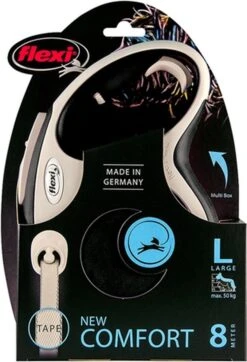 Flexi Rollijn New Comfort Tape L 8 M - Hondenriem - Zwart&Lichtgrijs 20 Flexi Rollijn New Comfort Tape L 8 M - Hondenriem - Zwart&Lichtgrijs -Hondenserie Winkel 819x1200 3