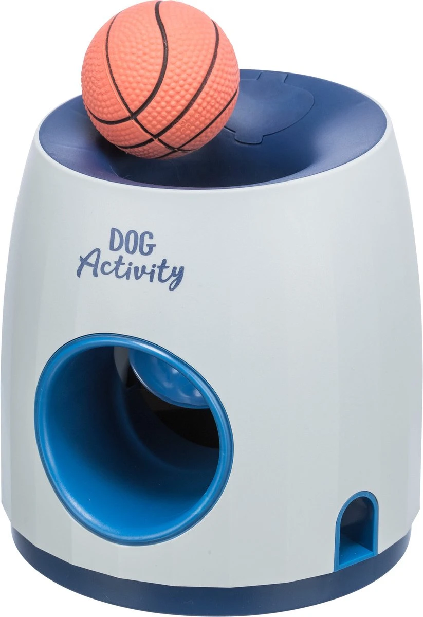 Trixie Dog Activity Strategiespel Ball&Treat Wit / Blauw - 17X17X18 CM 11 Trixie Dog Activity Strategiespel Ball&Treat Wit / Blauw - 17X17X18 CM - Afbeelding 9