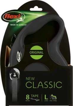 Flexi Rollijn New Classic Tape Large 8 M - Hondenriem - Zwart Tot 50kg 19 Flexi Rollijn New Classic Tape Large 8 M - Hondenriem - Zwart Tot 50kg -Hondenserie Winkel 825x1200 4
