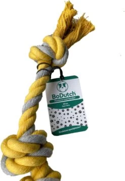 BoDutch Flostouw Hond - Hondenspeelgoed - Trektouw Hond - Hondentouw - Flostouw Hond - 60 Cm - Apporteerspeelgoed - Geel/Grijs 17 BoDutch Flostouw Hond - Hondenspeelgoed - Trektouw Hond - Hondentouw - Flostouw Hond - 60 Cm - Apporteerspeelgoed - Geel/Grijs -Hondenserie Winkel 829x1200
