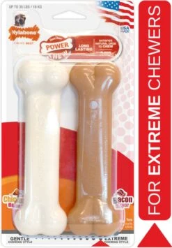 Nylabone Dura Chew Twin Pack Bacon & Chicken Bone Wolf 9 Nylabone Dura Chew Twin Pack Bacon & Chicken Bone Wolf -Hondenserie Winkel 834x1200
