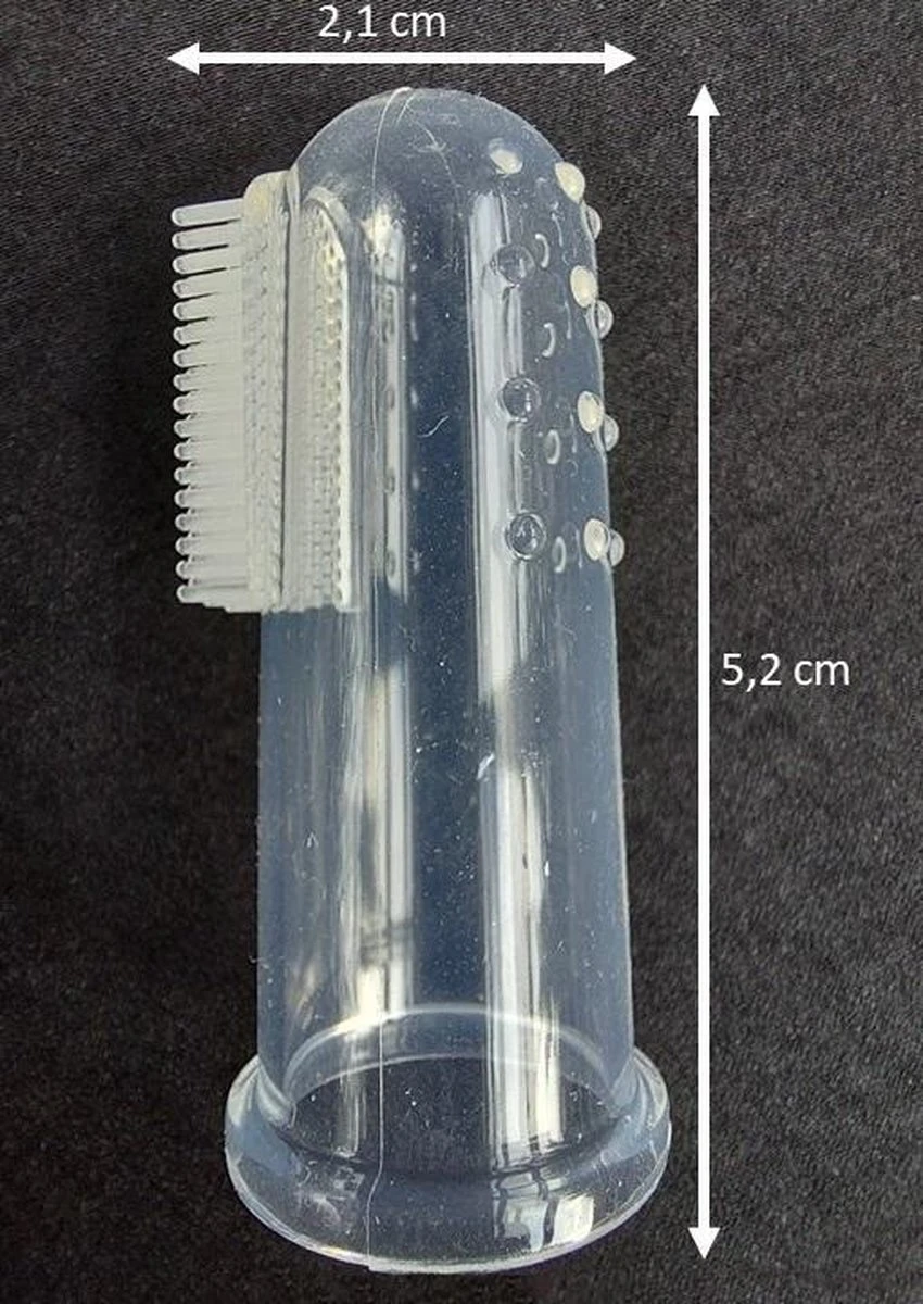 Merkloos Vinger Tandenborstel – 2 X 12 Merkloos Vinger Tandenborstel – 2 X - Afbeelding 10