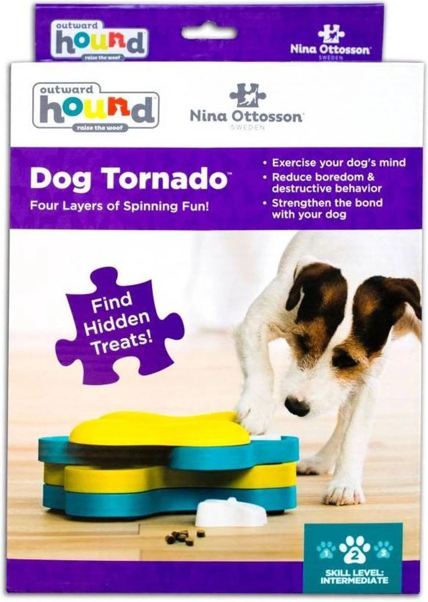 Nina Ottosson Dog Tornado Blu 7 Nina Ottosson Dog Tornado Blu - Afbeelding 5