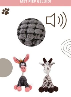 Honden Knuffel - Set Van 2 - Hondenspeelgoed Met Piep - Honden En Katten - Ezel En Giraf - Sellaio 20 Honden Knuffel - Set Van 2 - Hondenspeelgoed Met Piep - Honden En Katten - Ezel En Giraf - Sellaio -Hondenserie Winkel 881x1200 1