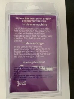 Jendi - Haarverwijderaar Voor Huisdieren - Pluizen Verwijderaar - Makkelijk In Gebruik - Haarverwijderaar Voor Wasmachine - 2 Stuks In 1 Verpakking - Kleur: Groen & Oranje -Hondenserie Winkel 900x1200 22