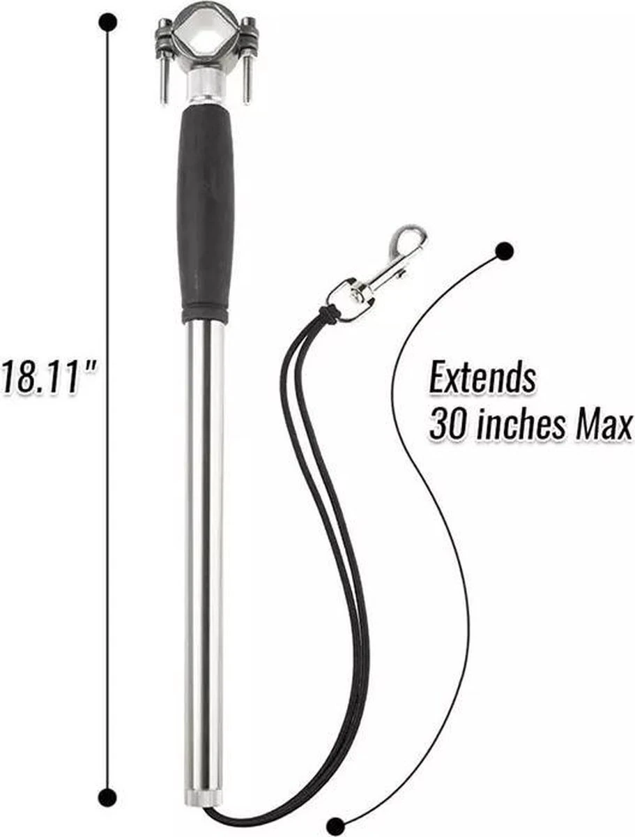 Fiets Hondenriem - Fietsbeugel Voor De Hond -Honden Fietsbeugel - Hondenlijn-Lijn Dog- Afstandshouder Hond 11 Fiets Hondenriem - Fietsbeugel Voor De Hond -Honden Fietsbeugel - Hondenlijn-Lijn Dog- Afstandshouder Hond - Afbeelding 9