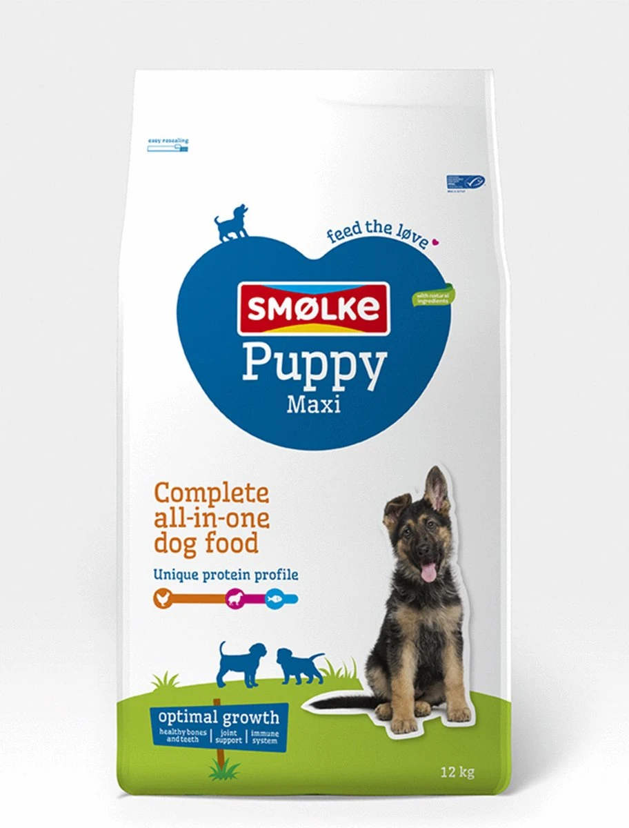 Smolke Puppy Maxi - Kip - Puppyvoer - 12 Kg 14 Smolke Puppy Maxi - Kip - Puppyvoer - 12 Kg - Afbeelding 12