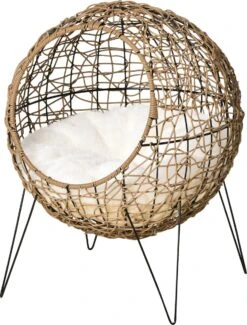 PawHut Kattenhuis Met Metalen Frame D30-442 14 PawHut Kattenhuis Met Metalen Frame D30-442 -Hondenserie Winkel 913x1200 1