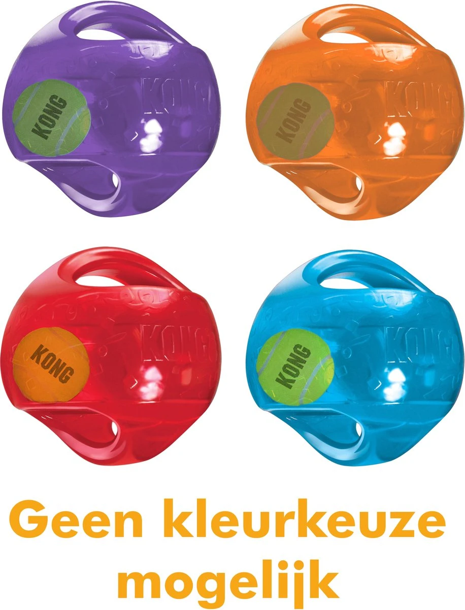 Kong Jumbler Ball - Assorti - M/L - Hondenspeelgoed - Ø14 Cm 3 Kong Jumbler Ball - Assorti - M/L - Hondenspeelgoed - Ø14 Cm