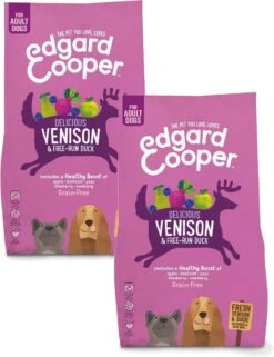 Edgard & Cooper Verse Hert & Scharreleend Brok - Voor Volwassen Honden - Hondenvoer - 2 X 2.5kg 15 Edgard & Cooper Verse Hert & Scharreleend Brok - Voor Volwassen Honden - Hondenvoer - 2 X 2.5kg -Hondenserie Winkel 923x1200