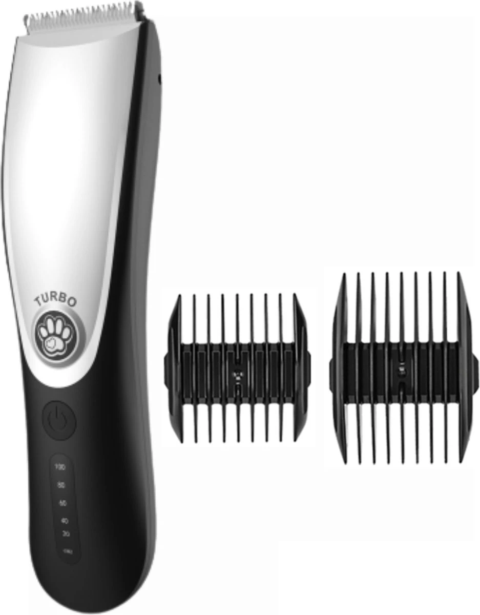 Hondentondeuse - Hondentrimmer - Dieren Tondeuse - Draadloos - 4 Opzetkammen - INCLUSIEF SNACKJE - Zwart 3 Hondentondeuse - Hondentrimmer - Dieren Tondeuse - Draadloos - 4 Opzetkammen - INCLUSIEF SNACKJE - Zwart
