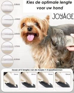 Joyage Professionele Hondentondeuse Voor Dikke Vacht – Honden Tondeuse & Hondentrimmer Tondeuse – Stille Tondeuse Katten & Honden Trimset Lang Haar – Trimmer Hond - Hondentondeuse Draadloos - Tondeuse Voor Honden - Tondeuse Hond Dikke Vacht -Hondenserie Winkel 962x1200 4