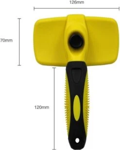 ElegaPet Hondenborstel Groen - Hondenhaar Verwijderen - Kat En Hondenkam - Slickerborstel Hond En Kat - Groomer - Ondervacht Kam Hond - Borstel Hond - Hondenborstel Langharig En Kortharig - Slickerborstel - Anti Klit/Knopen/Huidschilfers -Hondenserie Winkel 964x1200 2