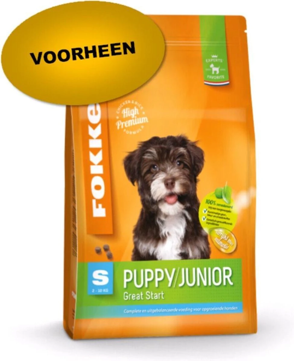 Fokker Dog Opti-Grow S Kip - Hondenvoer - 2.5 Kg 7 Fokker Dog Opti-Grow S Kip - Hondenvoer - 2.5 Kg - Afbeelding 5