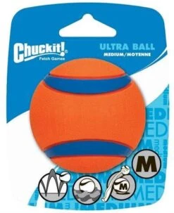 Chuckit! Chuckit Ultra Ball Hondenspeelgoed - Oranje - M - 2 Ballen - Ø 6cm -Hondenserie Winkel 979x1200 1